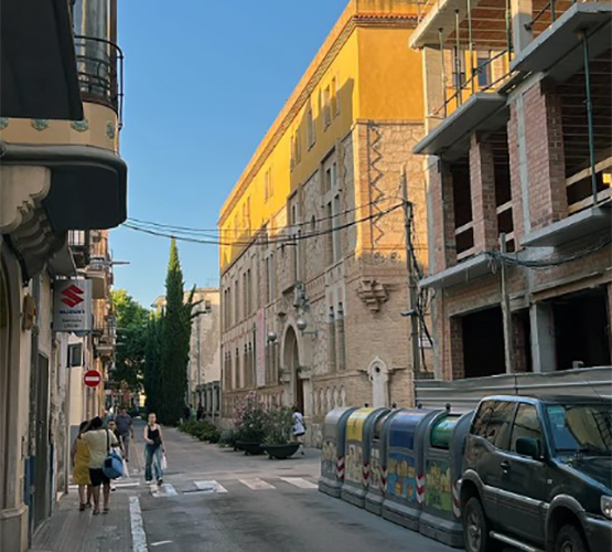 La Diputació de Barcelona subvenciona la reforma integral del carrer Sant Pere de Vilafranca