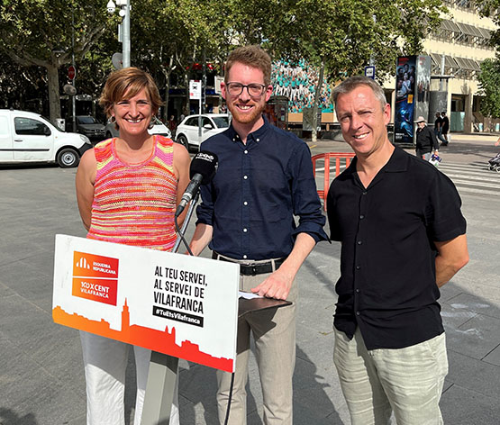 ERC Vilafranca considera que les mesures per pacificar el centre no han tingut efecte