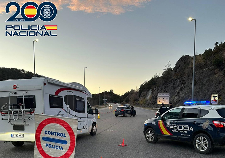 La Policia Nacional deté un ciutadà acusat d’afavoriment de la immigració irregular a la Cerdanya