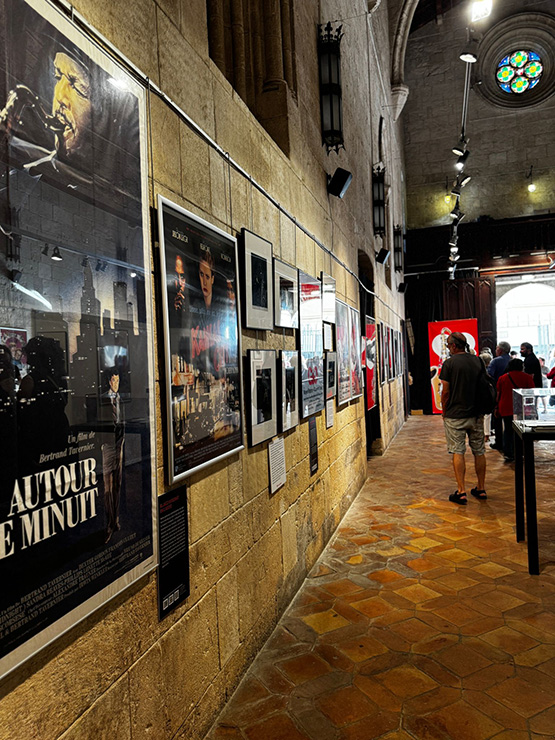 Aquest dissabte visita guiada de l’exposició “Jazz i cinema: Love Story” amb el seu comissari Jaume Tauler