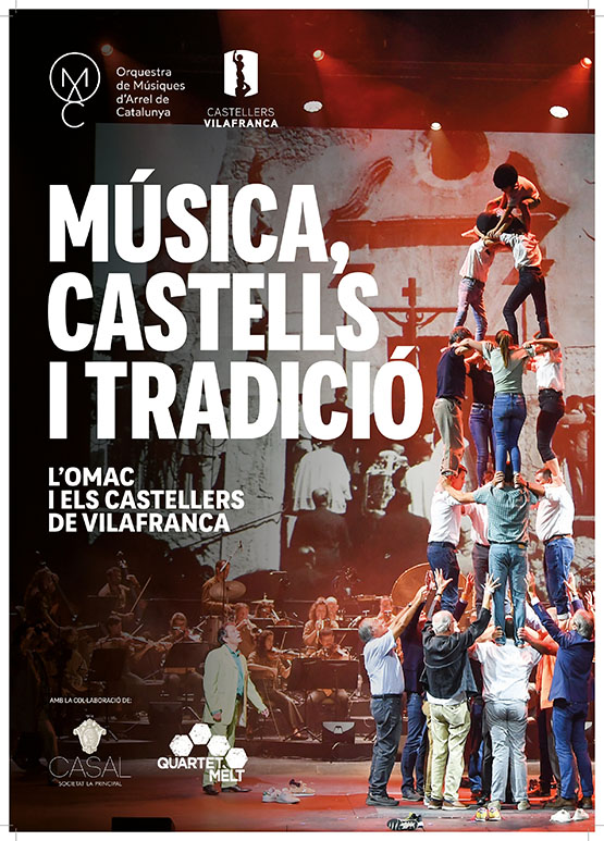 L’Orquestra de Músiques d’Arrel de Catalunya s’endinsa al cor dels Castellers de Vilafranca per oferir un concert únic
