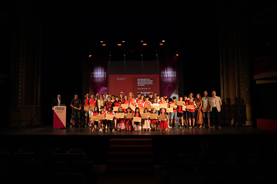 Uns 400 esportistes son guardonats a la gala dels Premis de l’Esport de Vilafranca