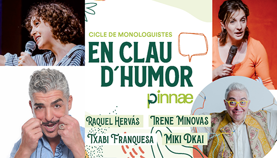 La Fundació Pinnae presenta el primer cicle de monologuistes ‘En clau d’humor’