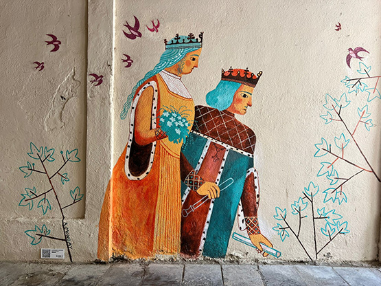 L’Ajuntament de Vilafranca restaura els murals desapareguts de ‘La processó il·lustrada’