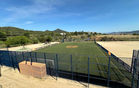 Mediona estrenarà un Cruyff Court d’aquí a unes 3 setmanes a la Font del Bosc