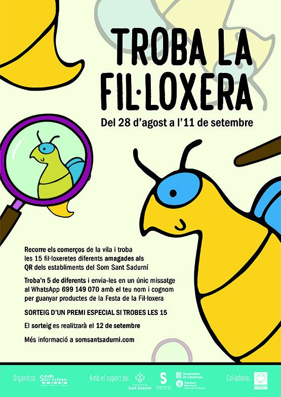 Som Sant Sadurní posa en marxa una nova edició de la campanya ‘Troba la Fil·loxera’