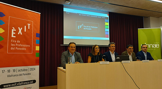 Vilafranca celebrarà del 17 al 19 d’octubre l’Èxit, la Fira de les professions del Penedès