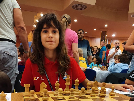 L’olerdolenca Sílvia Serradell participa en el campionat d’Europa d’escacs sub-10