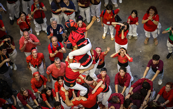 Els Xicots de Vilafranca signen en el Concurs de Castells la seva millor actuació des del 2019