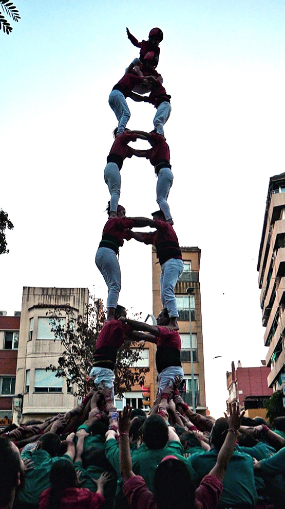 Els Xicots de Vilafranca es preparen per la Diada del Roser amb una actuació destacada a Sabadell