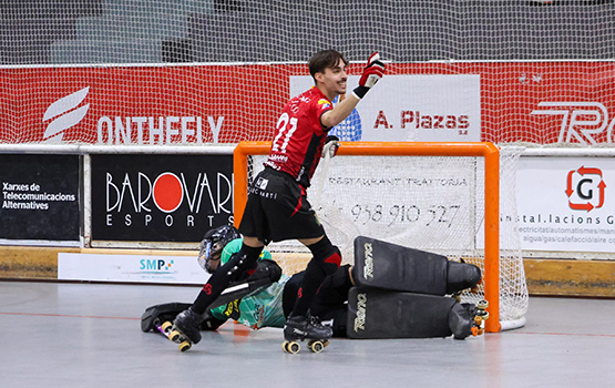 El Noia es fa fort a casa i suma la seva segona victòria davant del CH Caldes (4-2)