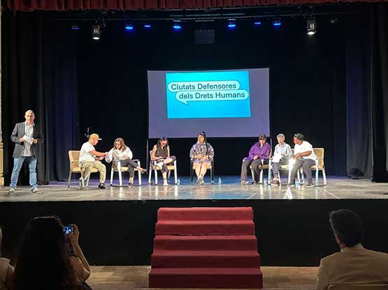 Vilafranca acull l’acte d’inici de la gira de tardor del programa Ciutats defensores dels Drets Humans a nivell de Catalunya