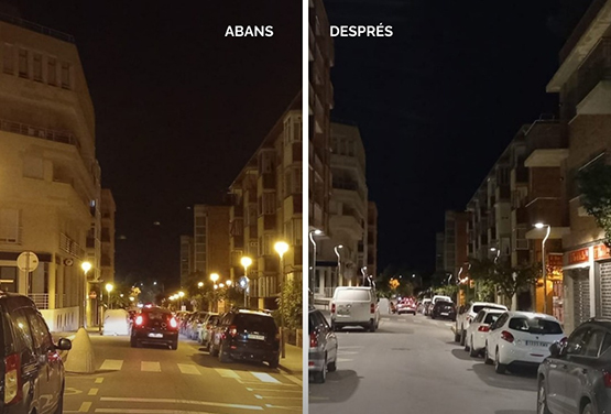 El 65% de l’enllumenat de Vilafranca serà de tipus LED a finals d’aquest any