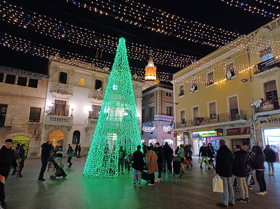 L’Ajuntament de Vilafranca ampliarà la il·luminació de Nadal a tots els eixos comercials