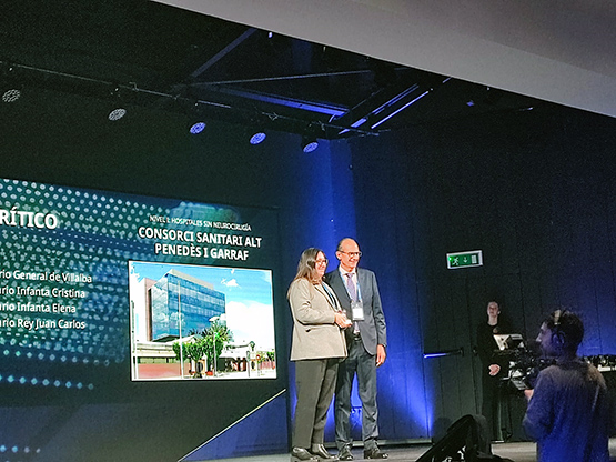 El Servei de Cardiologia i la Unitat de Cures Intensives del Consorci Sanitari Alt Penedès-Garraf, guardonats als Premis Hospitals Top 20