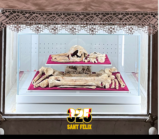 Vilafranca celebrarà el 26 d’octubre el 325è aniversari de la concessió de les relíquies de Sant Fèlix